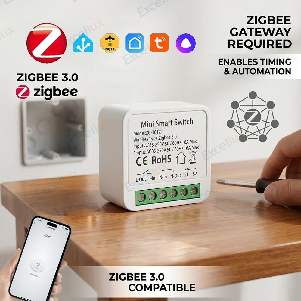 16A Zigbee 3.0 Mini Akıllı DIY - Smart Home Automation Diy incelemesi ve fiyatı
