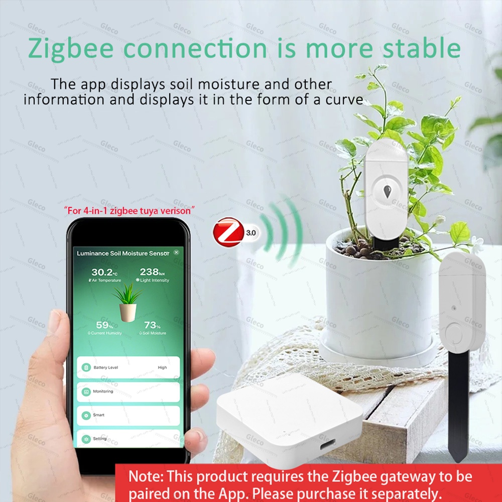 Zigbee Toprak Nem Sensörü Ölçe - Home Automation Ideas incelemesi ve fiyatı
